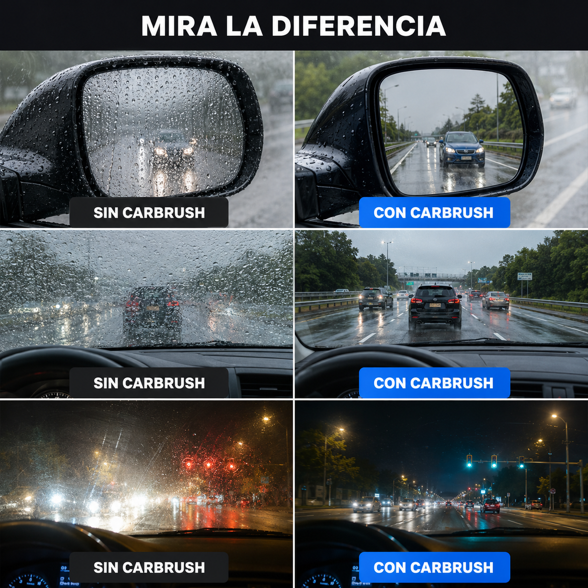 CarBrush™ – Visión Clara Bajo la Lluvia
