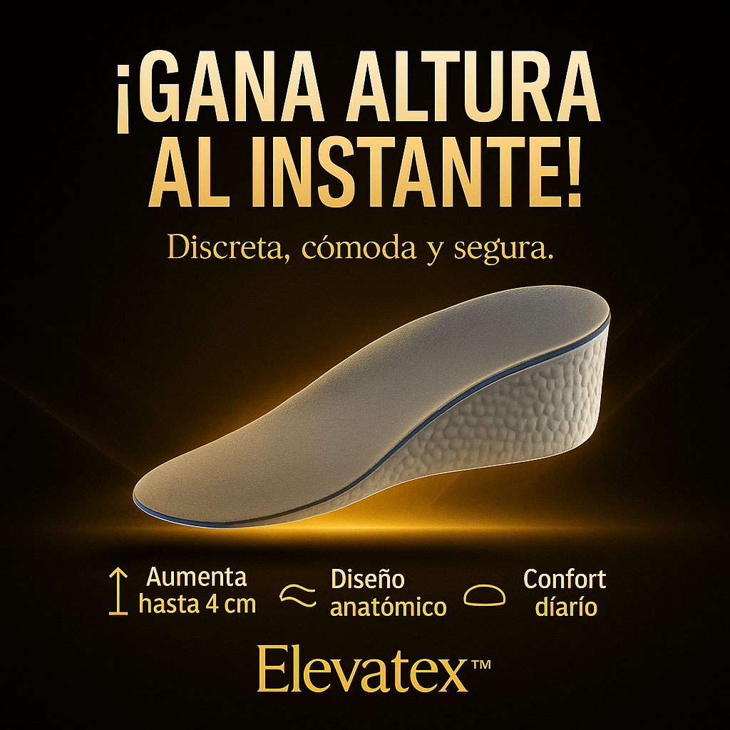 Elevatex™ - Aumenta Estatura y Confianza