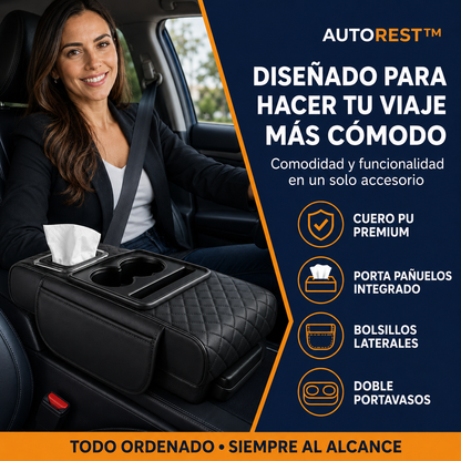 AutoRest™ 3 en 1: Convierte cada viaje en una experiencia más cómoda