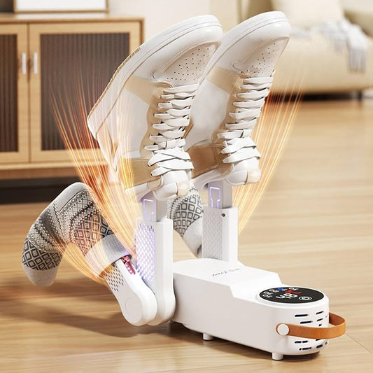 DryStep™ "¡Zapatos secos, limpios y sin olor en solo minutos!"