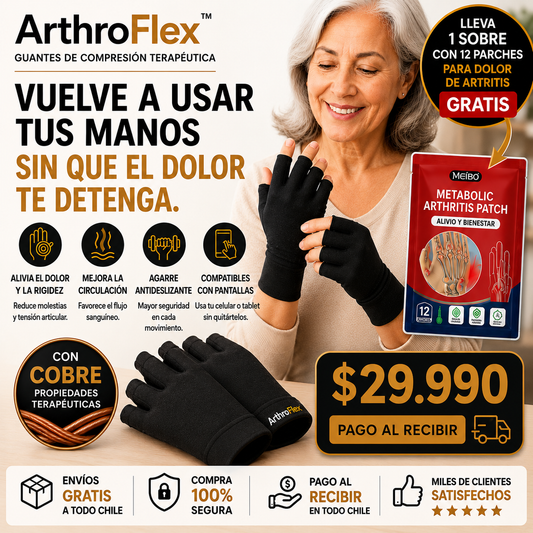 ArthroFlex™ Guantes de Compresión Terapéutica