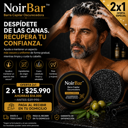 ¿Las canas te hacen ver mayor de lo que eres?:Recupera el tono natural de tu cabello sin químicos.