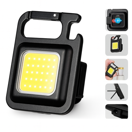 NanoTorch™ — La linterna más pequeña con potencia brutal.