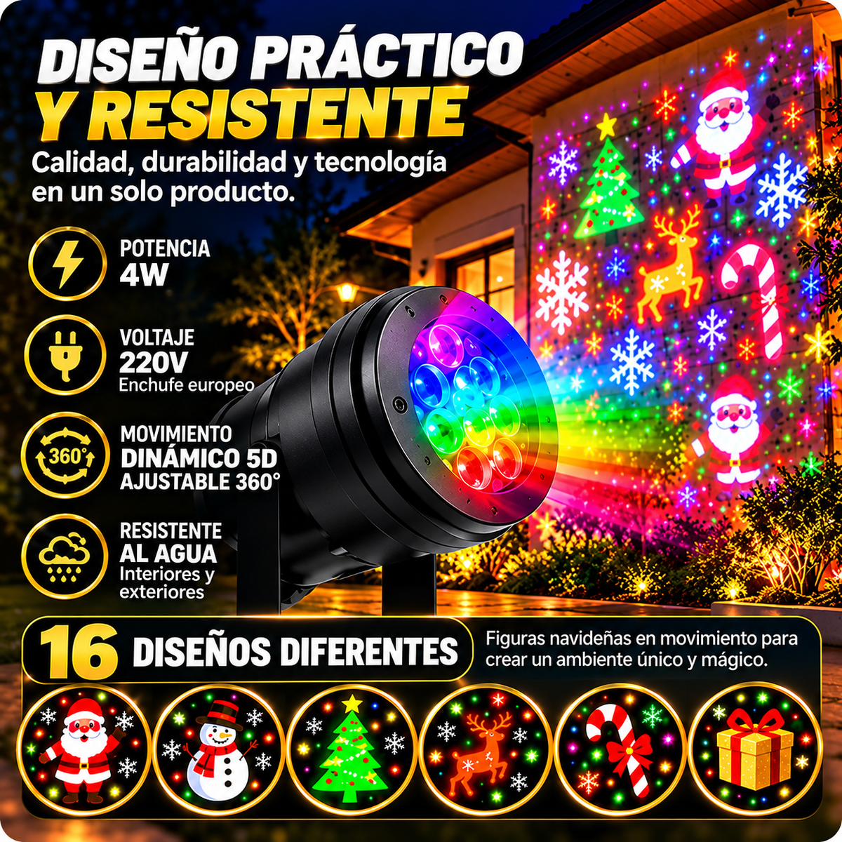 NaviDance™ | La magia de la Navidad iluminando tu casa
