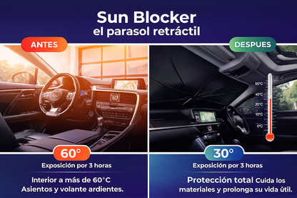 SunBlocker™ – Bloquea el calor y mantén tu auto siempre protegido