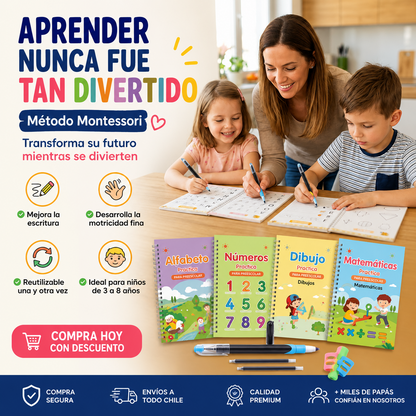 TrazoMágico Montessori™: La nueva alternativa inteligente al exceso de pantallas