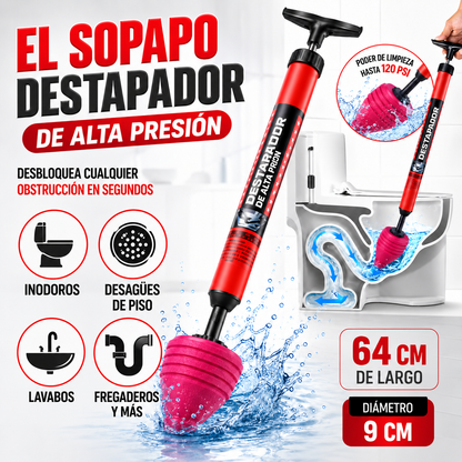 DestapaFácil™ | ¿Se tapó el WC? Ten una solución a mano en casa