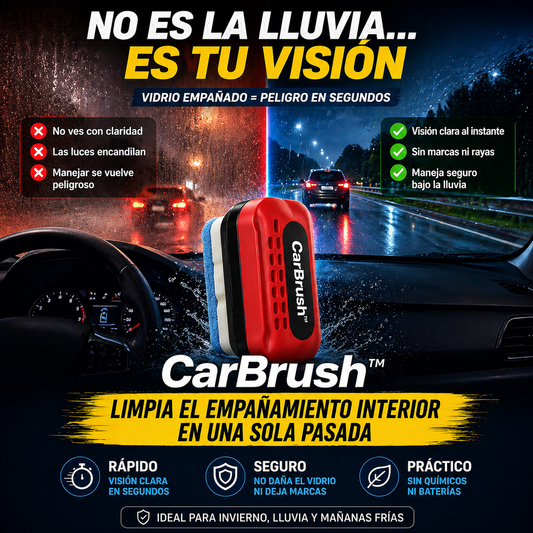 Carbrush™ | Cepillo Mágico Antiempañante