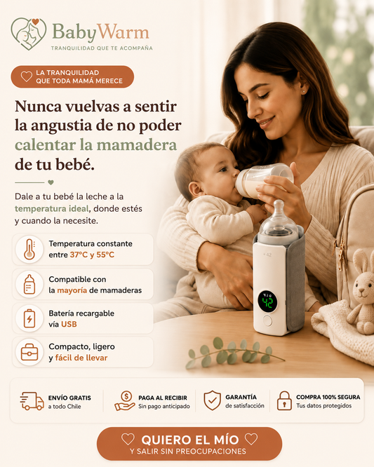 BabyWarm™ | Calentador Portátil de Mamaderas