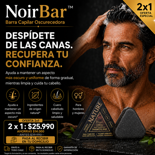 ¿Las canas te hacen ver mayor de lo que eres?:Recupera el tono natural de tu cabello sin químicos.