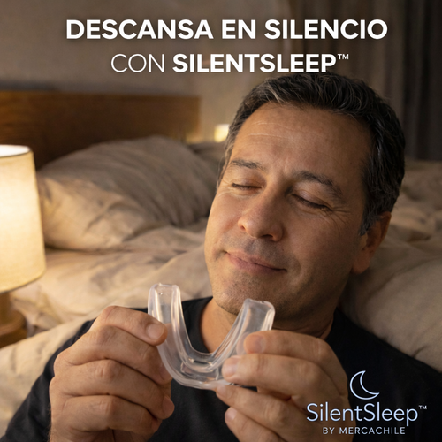 SilentSleep™ - Placa Anti bruxismo Apnea y Ronquido