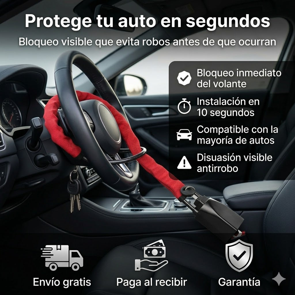 Protege tu auto en segundos — evita robos antes de que ocurran