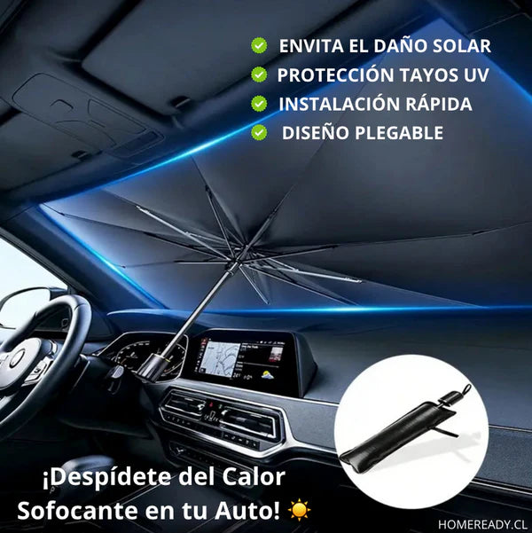 PARASOL PLEGABLE UV PARA PARABRISA AUTO
